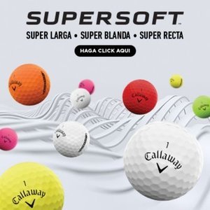 Bolas Callaway Supersoft Colores