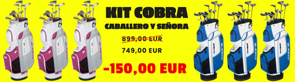 Kit Cobra Caballero y Señora Promoción  descuento 150,00 eur