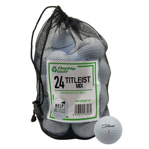 Bolas Recuperadas Replay Golf TITLEIST - 24 bolas