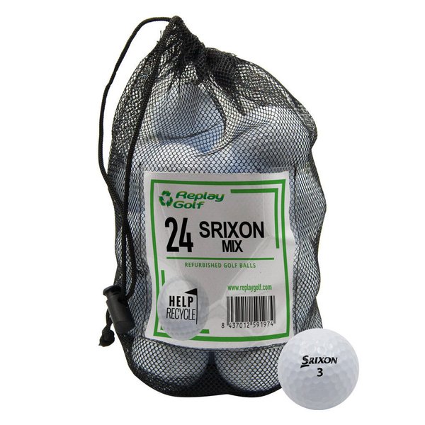 Bolas Recuperadas Replay Golf SRIXON - 24 bolas
