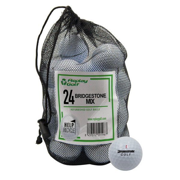 Bolas Recuperadas Replay Golf BRIDGESTONE - 24 bolas